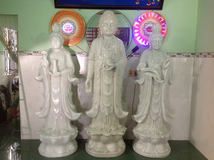bộ tượng tam thế phật