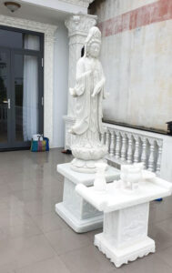 tượng phật quan âm bằng đá