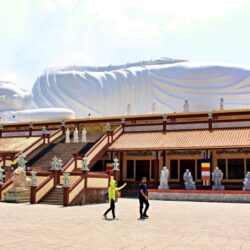 Báu vật của ngôi chùa gần 300 tuổi có tượng Phật nằm dài nhất châu Á